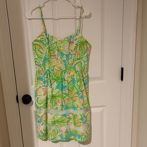 Lilly Pulitzer Tropical Print Sundress